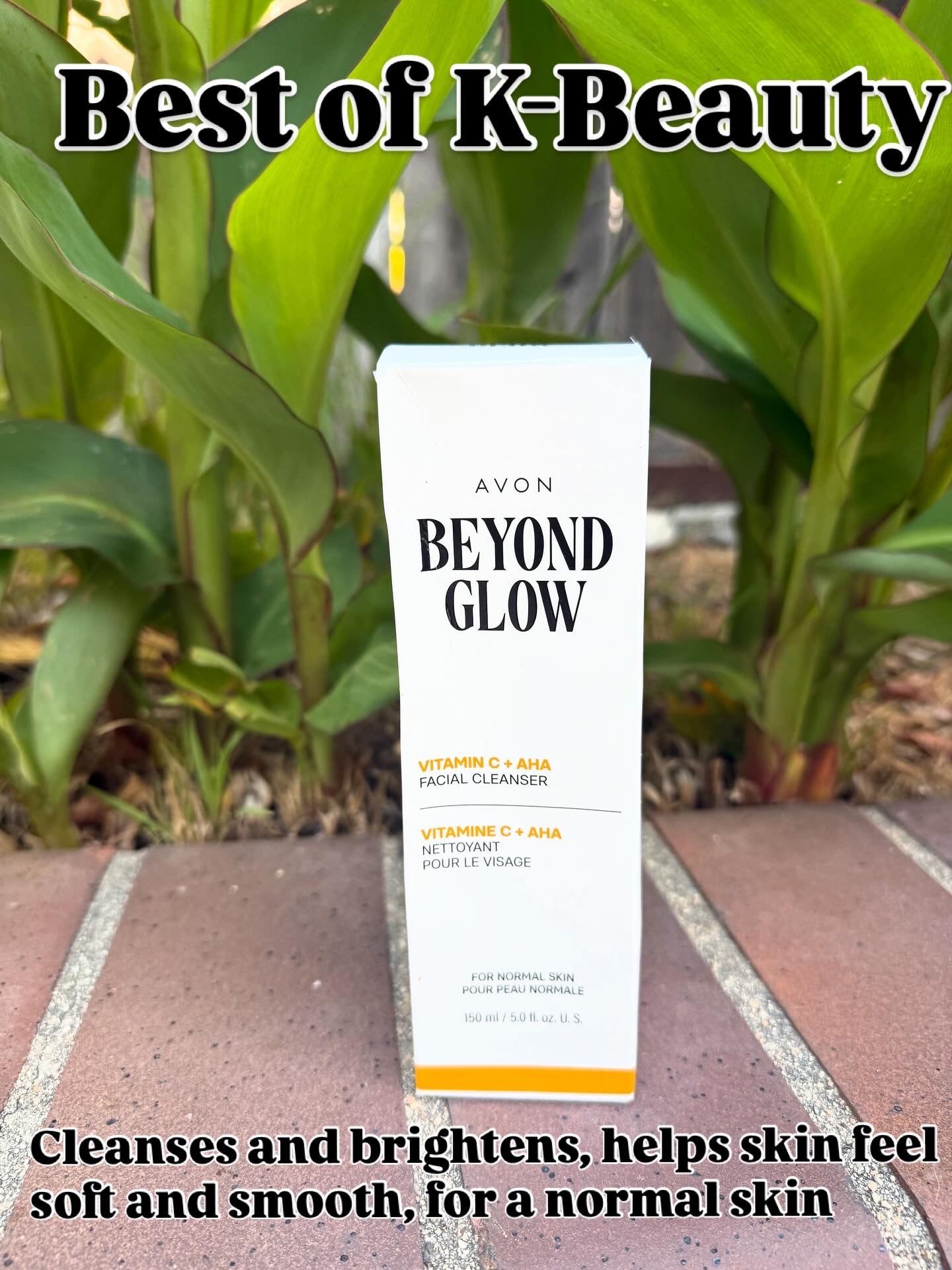 Avon Beyond Glow Facial Cleanser Vitamin C + AHA